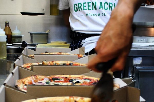 green acre pizza bar