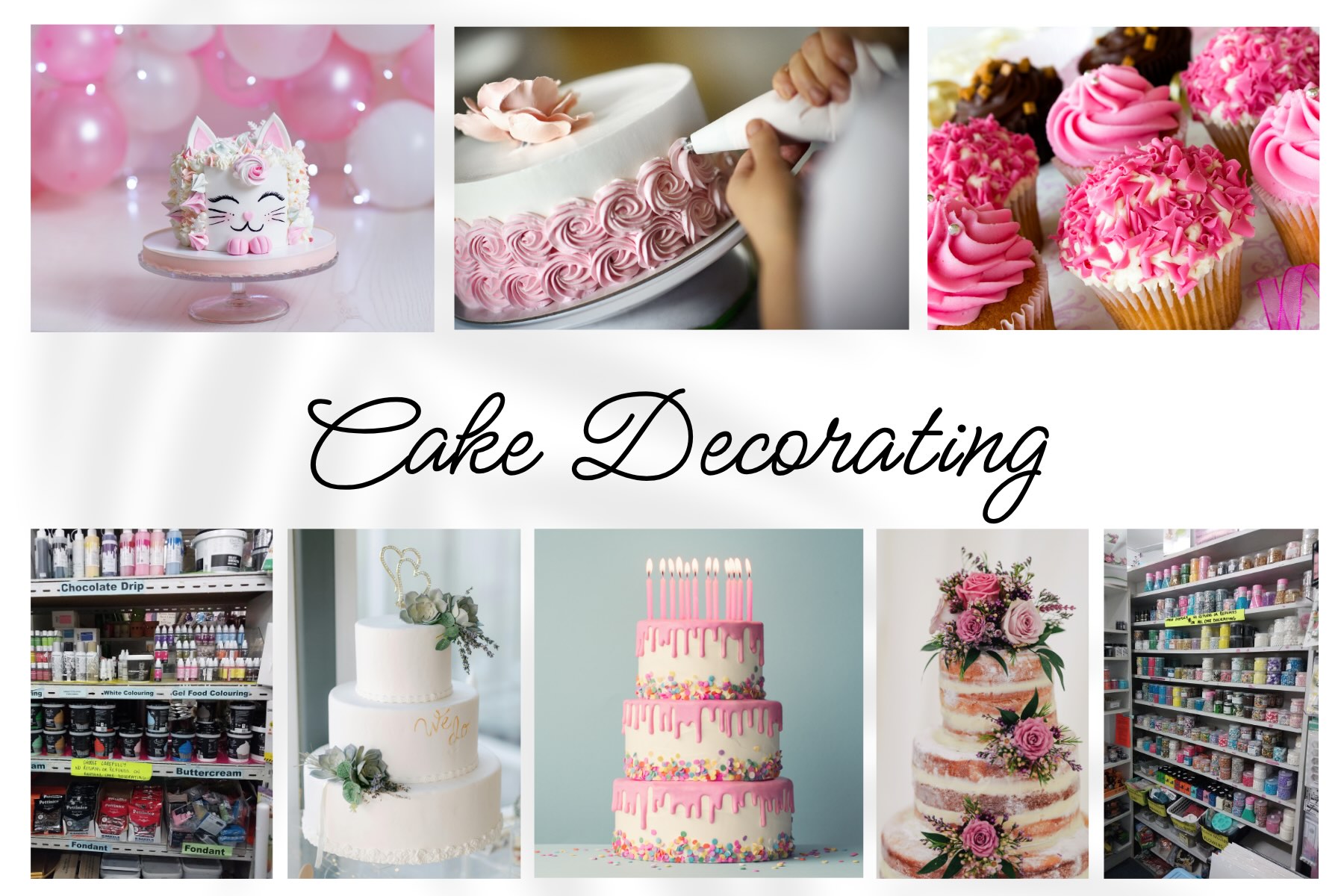 Cake Decorating 4x6 inches - 1